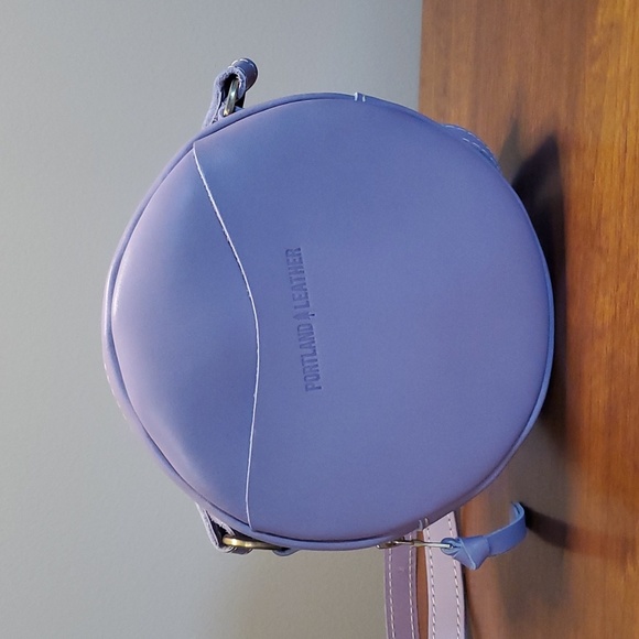 Portland Leather Handbags - Portland Leather lavender small circle bag NWOT